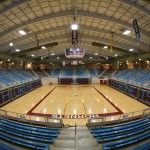Ganado Pavillion opened in 2003 and has a 5,800-seat capacity for a school of just over 500 total students. (Photo by Chris Wimmer/Cronkite News)