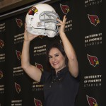 Jen Welter is believed to be the first female coach in NFL history. (Cronkite News photo by Michael Nowels)