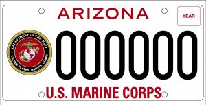 USMC plate