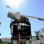 Crews outside US Airways Center on Friday, Sept. 11, 2015, install a “3 Championship Way” street sign atop First St. at East Jefferson St.. The Mercury enter the playoffs as the No. 2 seed, looking for their fourth title. (Cronkite News photo by Evan Webeck)