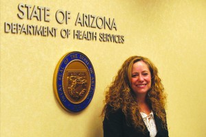 Cara Christ, director of the Arizona Department of Health Services (shown here in a file photo), says she has concerns about reliability of a federal report listing Arizona last in its rate of MMR vaccination coverage among children ages 19 to 35 months.