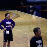 Phoenix Mercury head coach Sandy Brondello leads the defending champions back to the playoffs in her second season with the team. (Cronkite News photo by Chris Caraveo)