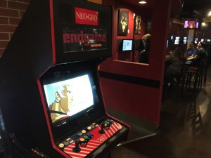 Neo-Geo arcade cabinet at Endgame Bar. (Photo by Jason Axelrod/Cronkite News)