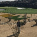 A marshal watches over the gallery Thursday on the 16th hole of the 2016 Waste Management Phoenix Open. (Photo by Nick Krueger/Cronkite News)