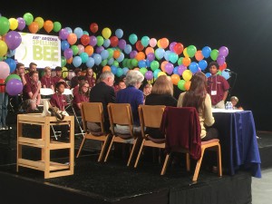 The state's top 27 spellers, ranging in age from 9 to 14, competed in this year's Arizona Spelling Bee. (Photo by Gilbert Cordova/Cronkite News)