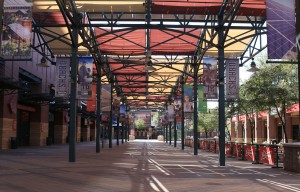 Chase Field has been a trademark of Downtown Phoenix since the Arizona Diamondbacks innagural season in 1998. March 28, 2016. (Blake Benard/Cronkite News