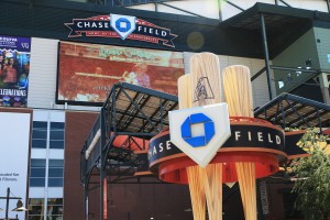 Chase Field has been a trademark of Downtown Phoenix since the Arizona Diamondbacks innagural season in 1998. March 28, 2016. (Blake Benard/Cronkite News