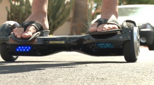 Hands-free motorized scooters, or hoverboards, were one of the biggest fads in 2015. (Photo by Johnny Soto/Cronkite News)