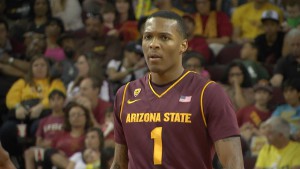 Former Sun Devil standout Jahii Carson played for Arizona State Univeristy from 2012 - 2014 and declared for the NBA Draft in 2014 but did not get drafted and is now playing overseas in Turkey. (Photo by sports360az.com)