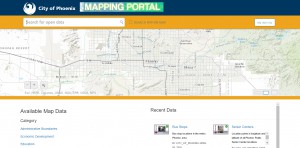 The city of Phoenix offers a variety of mapping and data tools via its website. (CronkiteNews)