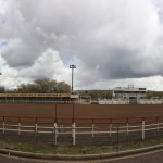 The Prescott Frontier Rodeo Days grounds fills with spectators from across the state during the annual rodeo. Like many other communities across the state, Prescott receives a influx of tourism and business thanks to its rodeo culture. (Photo by Torrence Dunham/Cronkite News)