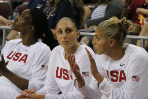 Diana Taurasi will be looking for her fourth Olympic gold medal when the U.S. women’s team competes in Rio. (Photo by Ryan Wright/Cronkite News)