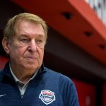 Team USA men's basketball managing director Jerry Colangelo watches practice at the Flamengo Club in Rio de Janeiro on Thursday, Aug. 11, 2016. (Photo by Courtney Pedroza/Cronkite News)