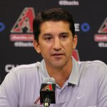 Mike Hazen was introduced Monday as the Arizona Diamondbacks new executive vice president and general manager. (Photo by Alexis Ramanjulu/Cronkite News)