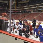 The Arizona Coyotes may have a different look as they take the ice for their 20th season, but their impact goes way beyond Gila River Arena. (Photo by Brendan Kennealy/Cronkite News)