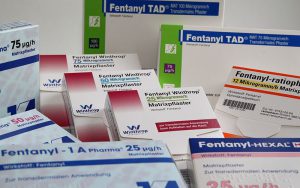 Fentanyl patches can be prescribed by doctors for patients experiencing intense pain. (WikiMedia Commons/Alcibiades)