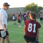 Kurt Warner has enjoyed helping his son, Kade, develop into one of Arizona’s most prolific high school football players. (Photo by Ben Halverson/Cronkite News)