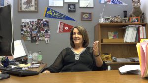 Mindy Sherman is the academic guidance counselor at Benson High School. (Photo by Charity Bidegain/Cronkite News)