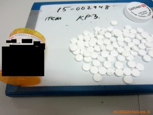 Authorities suspect a Show Low pharmacist of stealing more than 3,000 doses of oxycodone, hydrocodone and other drugs. She was indicted in May. The Navajo County Sheriff's Office Major Crimes Apprehension Team, the Show Low Police Department and special agents with the Arizona Attorney General's Office Special Investigations Section conducted the investigation. (Photo courtesy of the Arizona Attorney General’s Office)