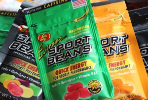 Extreme Sport Beans by Jelly Belly are designed to give athletes a quick boost of energy during or before a race. (Photo by Tyler Drake/Cronkite News)