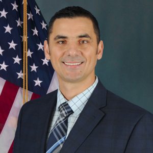 Dr. Valentin Rivish, the national synchronous telehealth content development specialist at the VA. (Photo courtesy of the Department of Veterans Affairs)