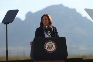 Vice President Kamala Harris will visit Phoenix Monday to campaign for reproductive rights on the two-year anniversary of Dobbs v. Jackson. (File photo by Lydia Curry/Cronkite News)