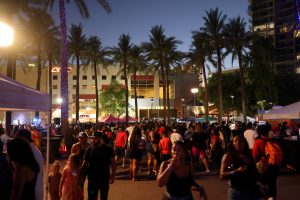 The Juneteenth Block Party at Centerpoint on Mill, in Tempe, on June 15. (Photo by Stella Subasic/Cronkite News)
