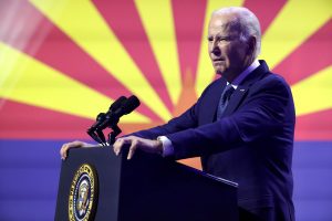 Although Arizona’s unemployment numbers are at a record low, concerns about the economy have contributed to President Joe Biden still trailing Donald Trump in state polls. (File photo by Kevinjonah Paguio/Cronkite News)